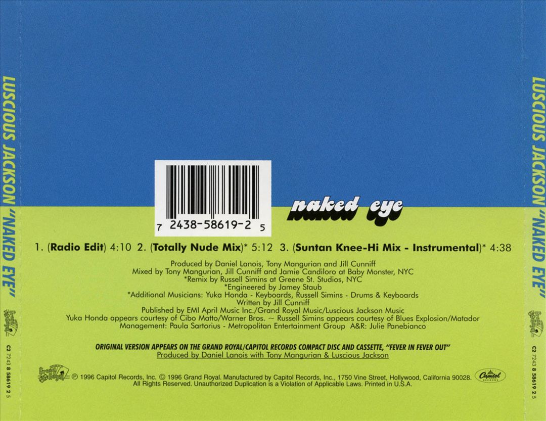 Naked Eye [Capitol] cover art