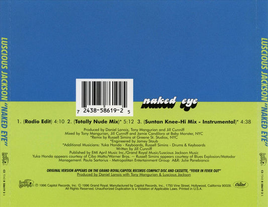 Naked Eye [Capitol] cover art