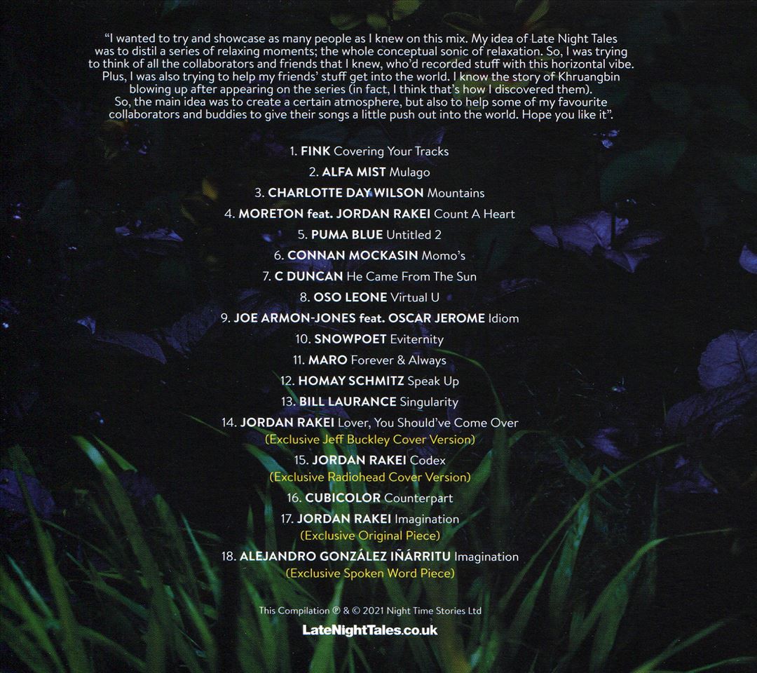 Late Night Tales cover art