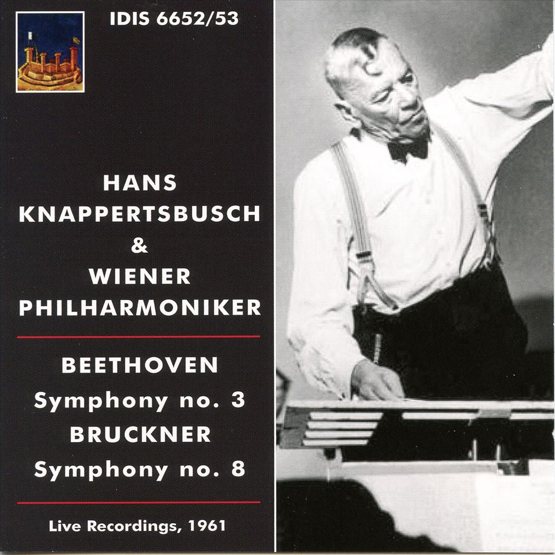 Beethoven: Symphony No.3; Bruckner: Symphony No. 8 cover art