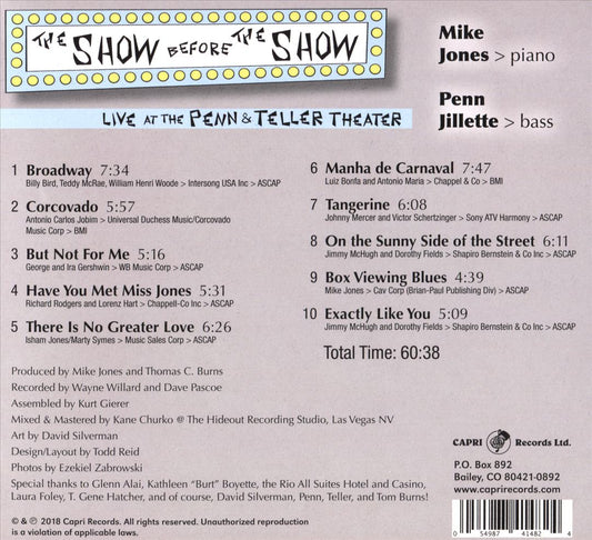 Show Before the Show cover art