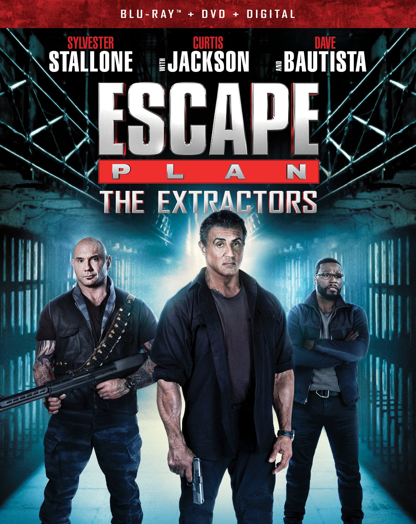 Escape Plan: The Extractors [Includes Digital Copy] [Blu-ray/DVD] cover art