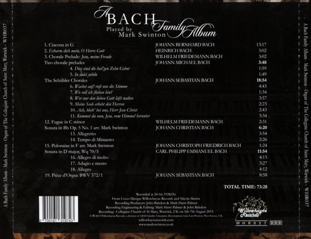 Bach Family Album cover art