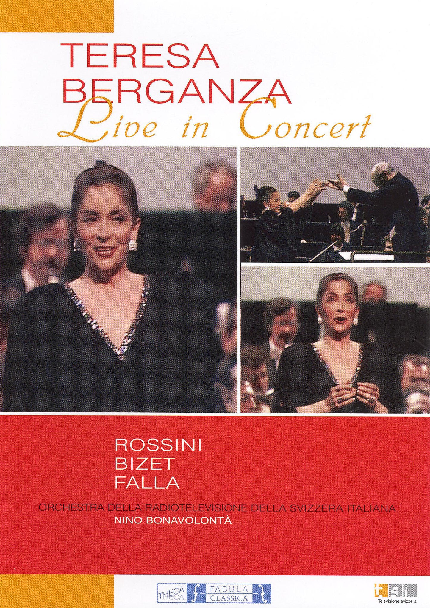 Teresa Berganza: Live In Concert cover art