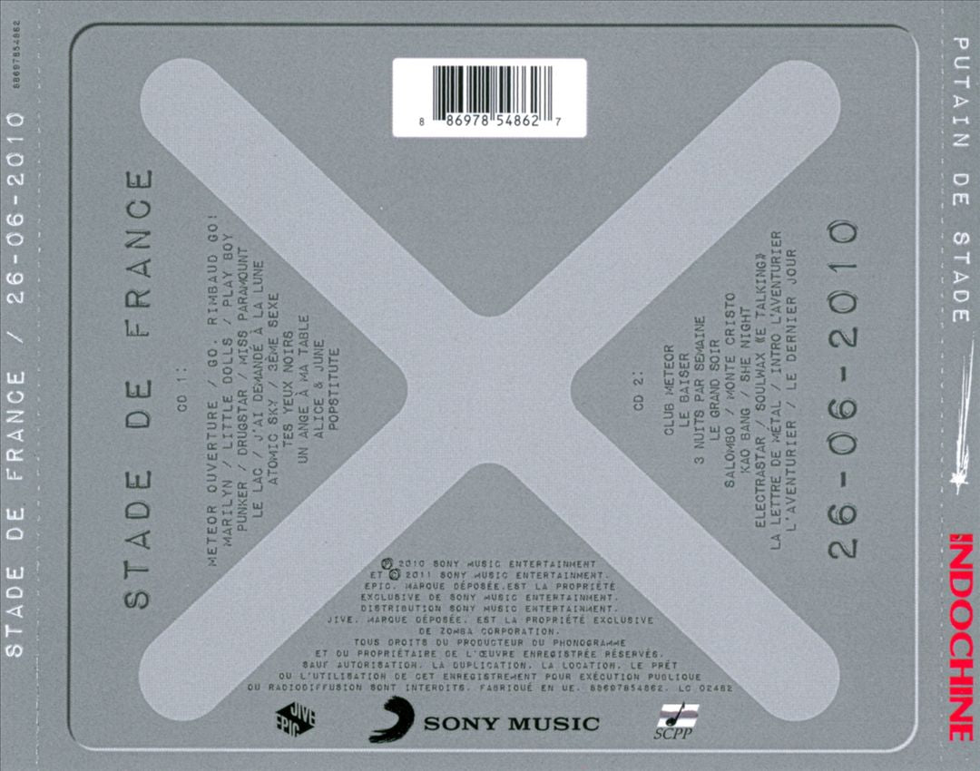 Putain de Stade cover art