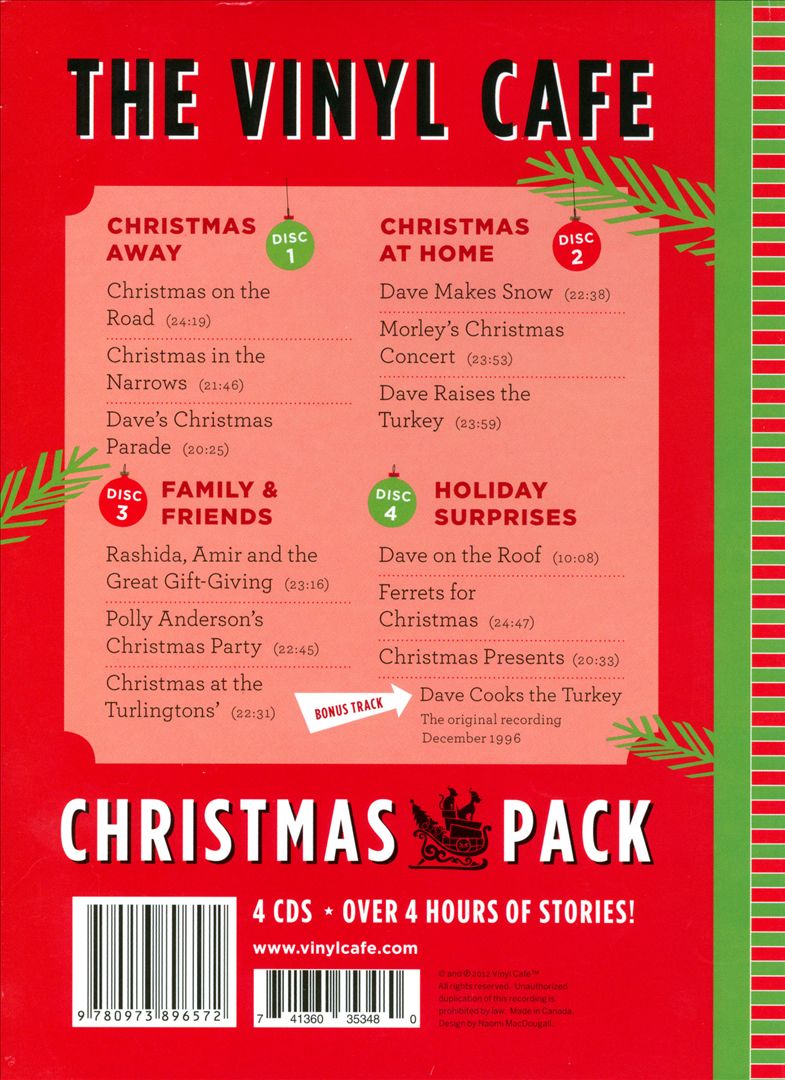 Vinyl Cafe: The Christmas Pack cover art
