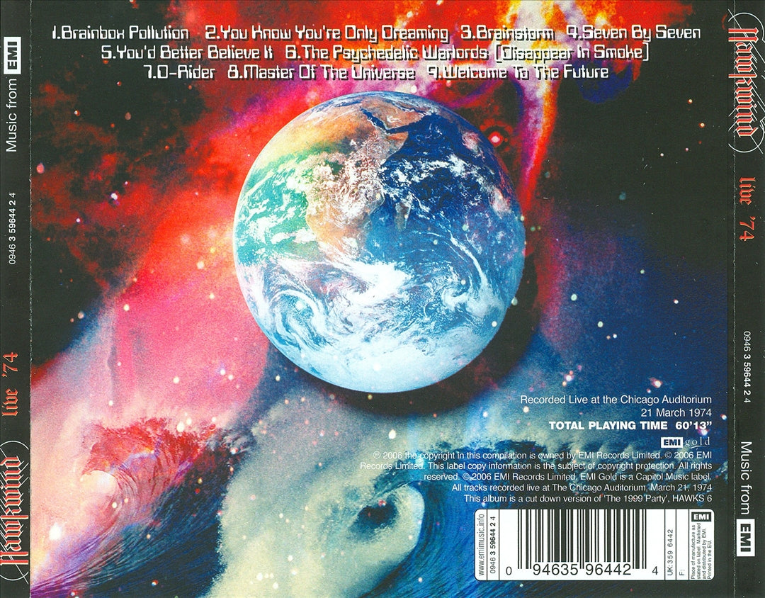 Live '74 cover art