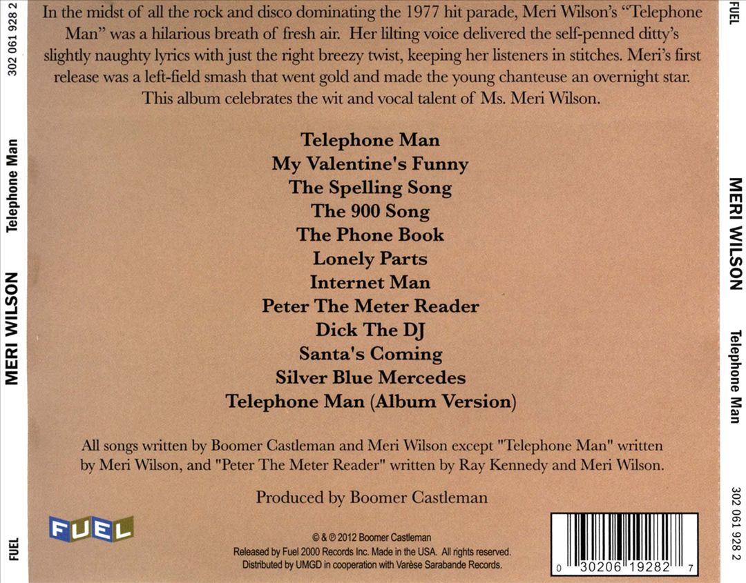 Telephone Man cover art