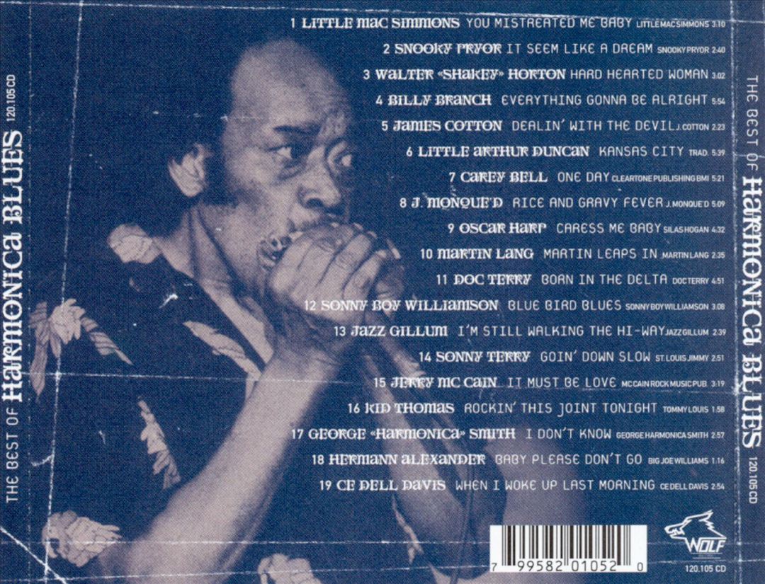 Best of Harmonica Blues cover art