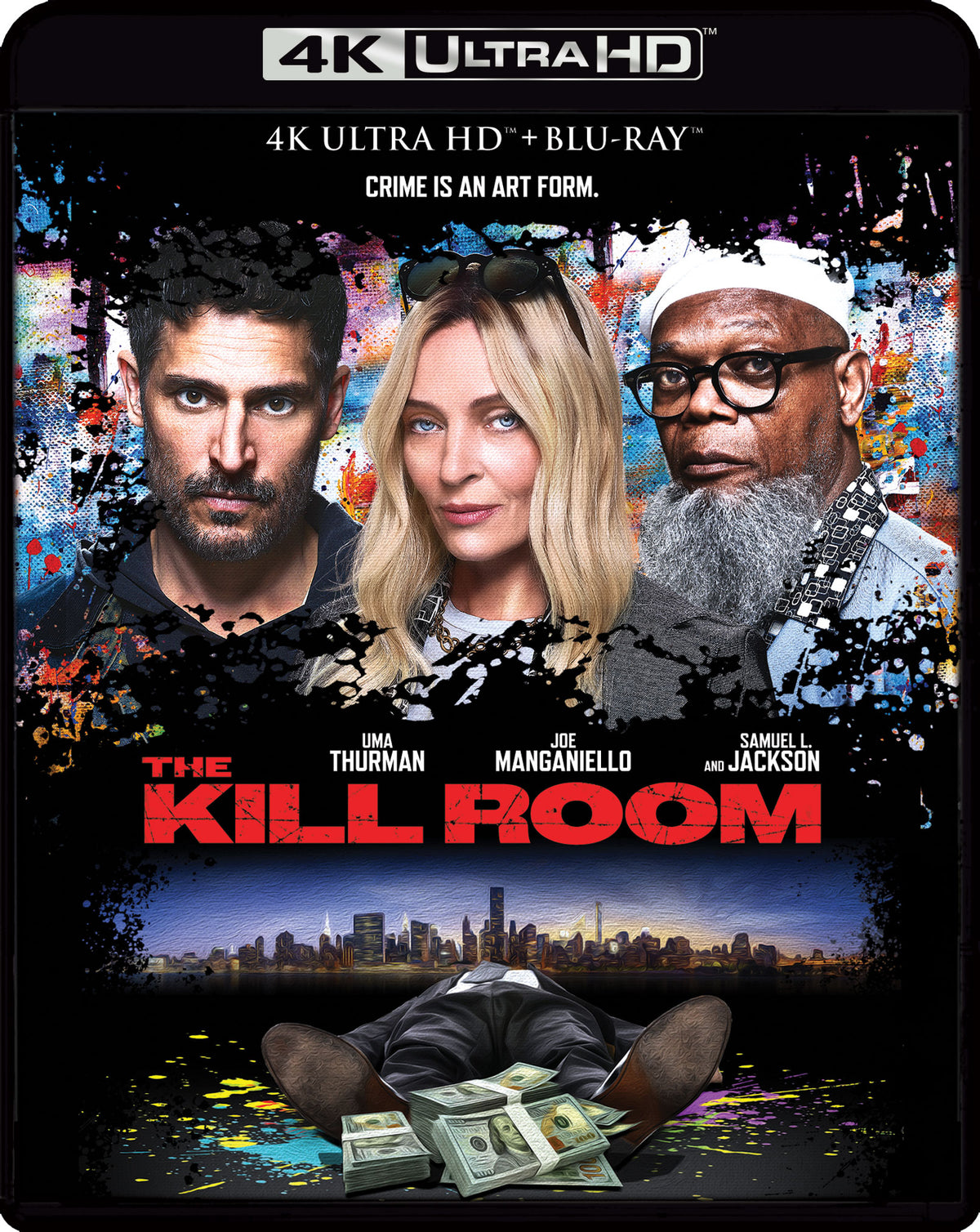 Kill Room [4K Ultra HD Blu-ray/Blu-ray] cover art