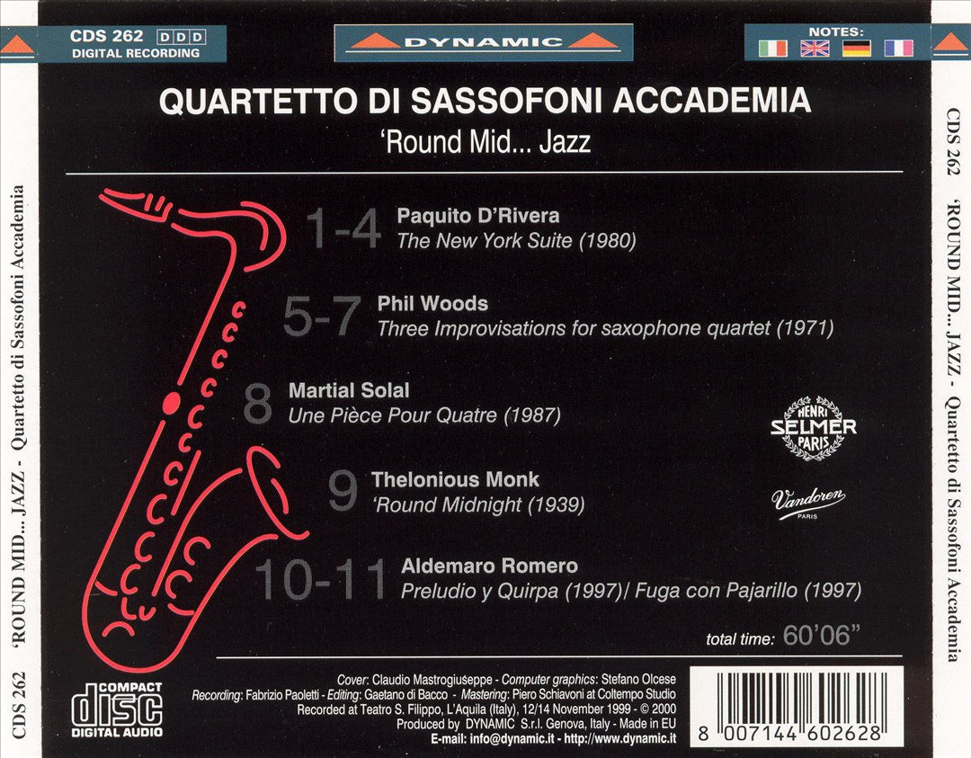 Round Midnight Jazz cover art
