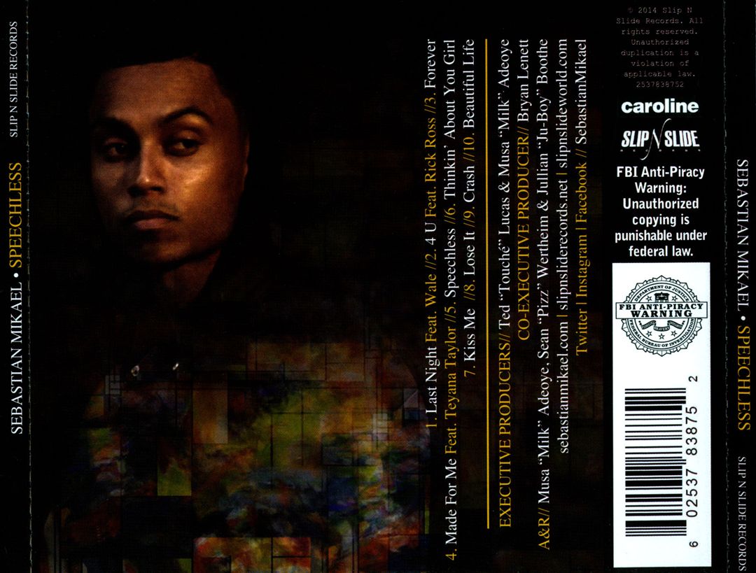 Speechless cover art