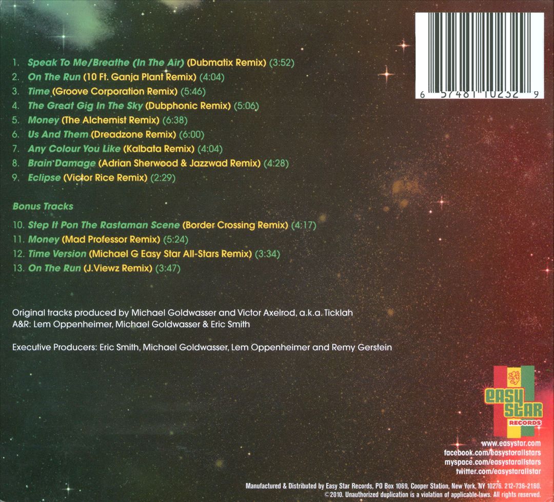 Dubber Side Of The Moon cover art