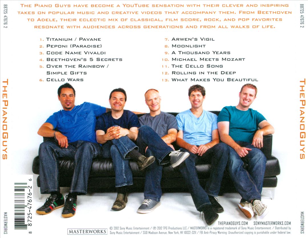 Piano Guys cover art