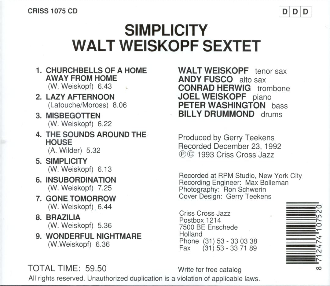 Simplicity cover art
