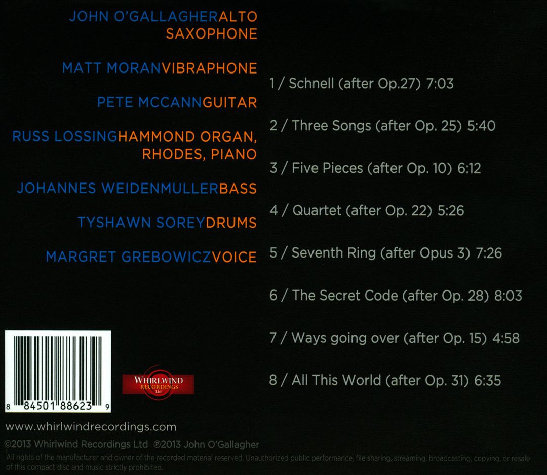 Anton Webern Project cover art