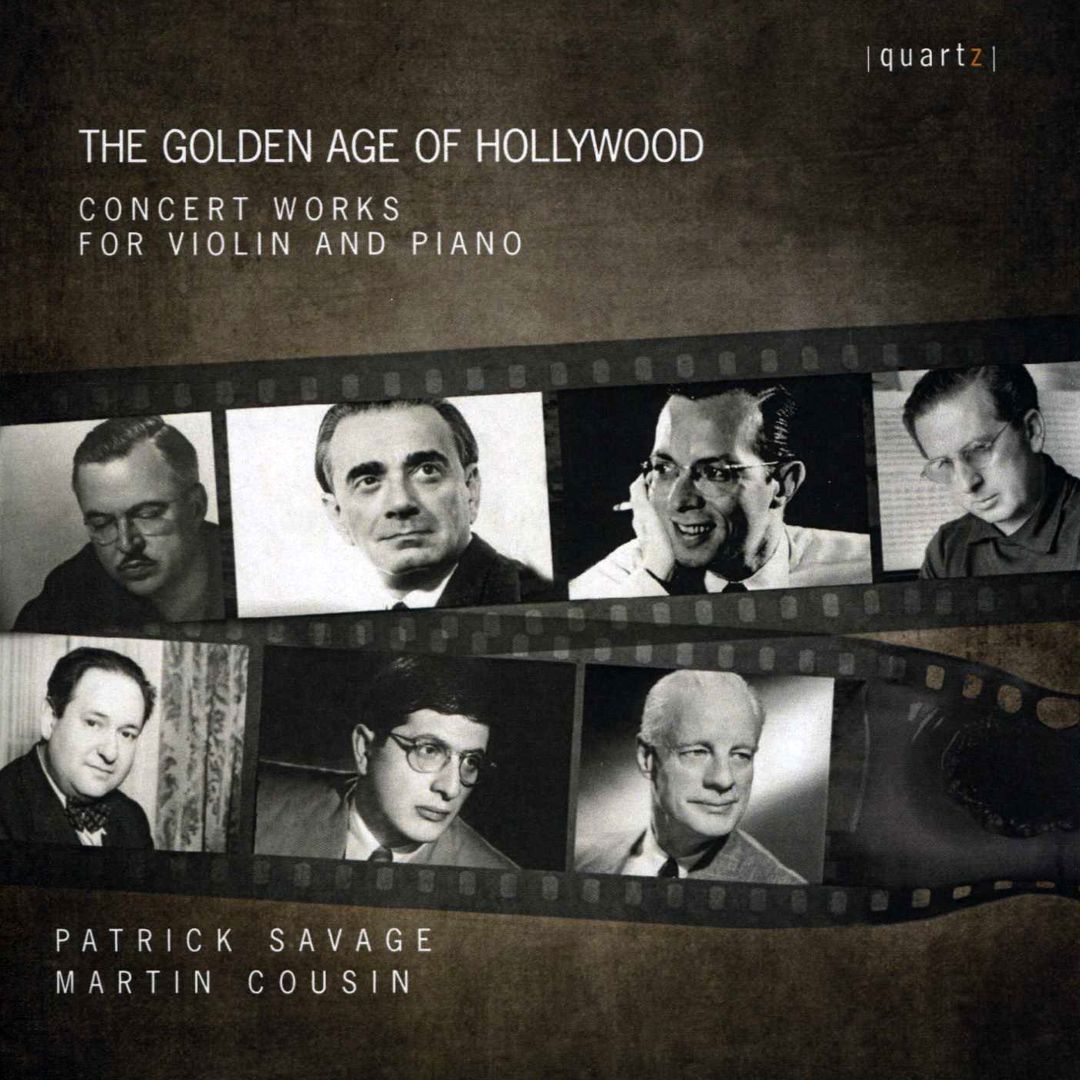 Golden Age of Hollywood: Concert Works for Violin and Piano cover art