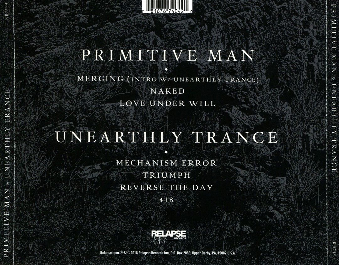 Primitive Man/Unearthly Trance cover art
