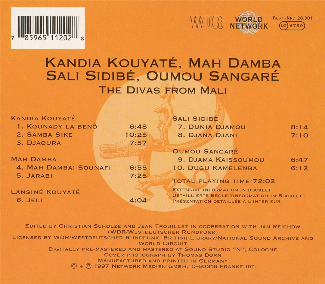 Divas from Mali cover art