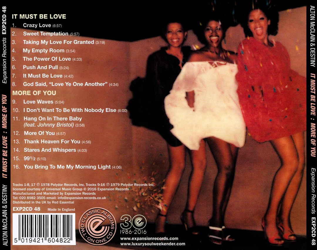 It Must Be Love/More of You cover art