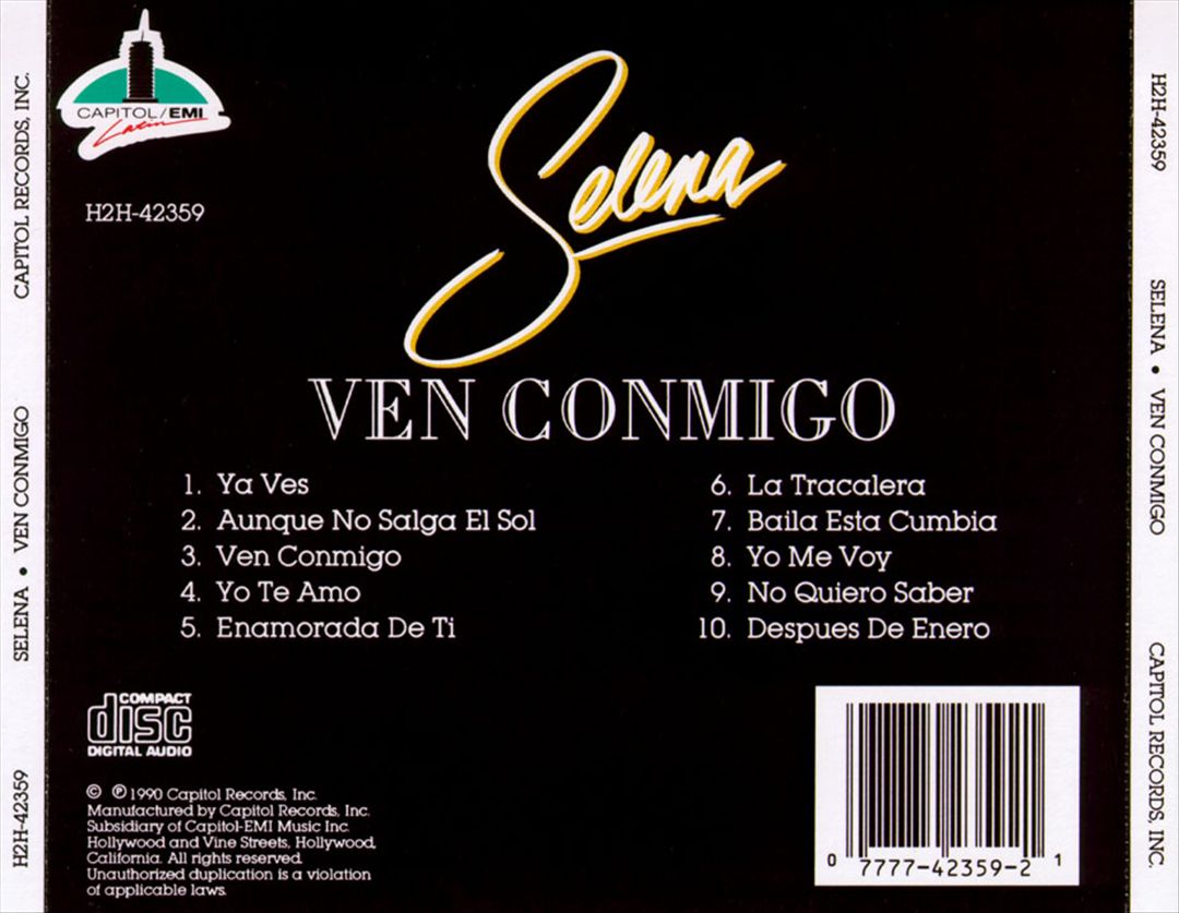 Ven Conmigo cover art