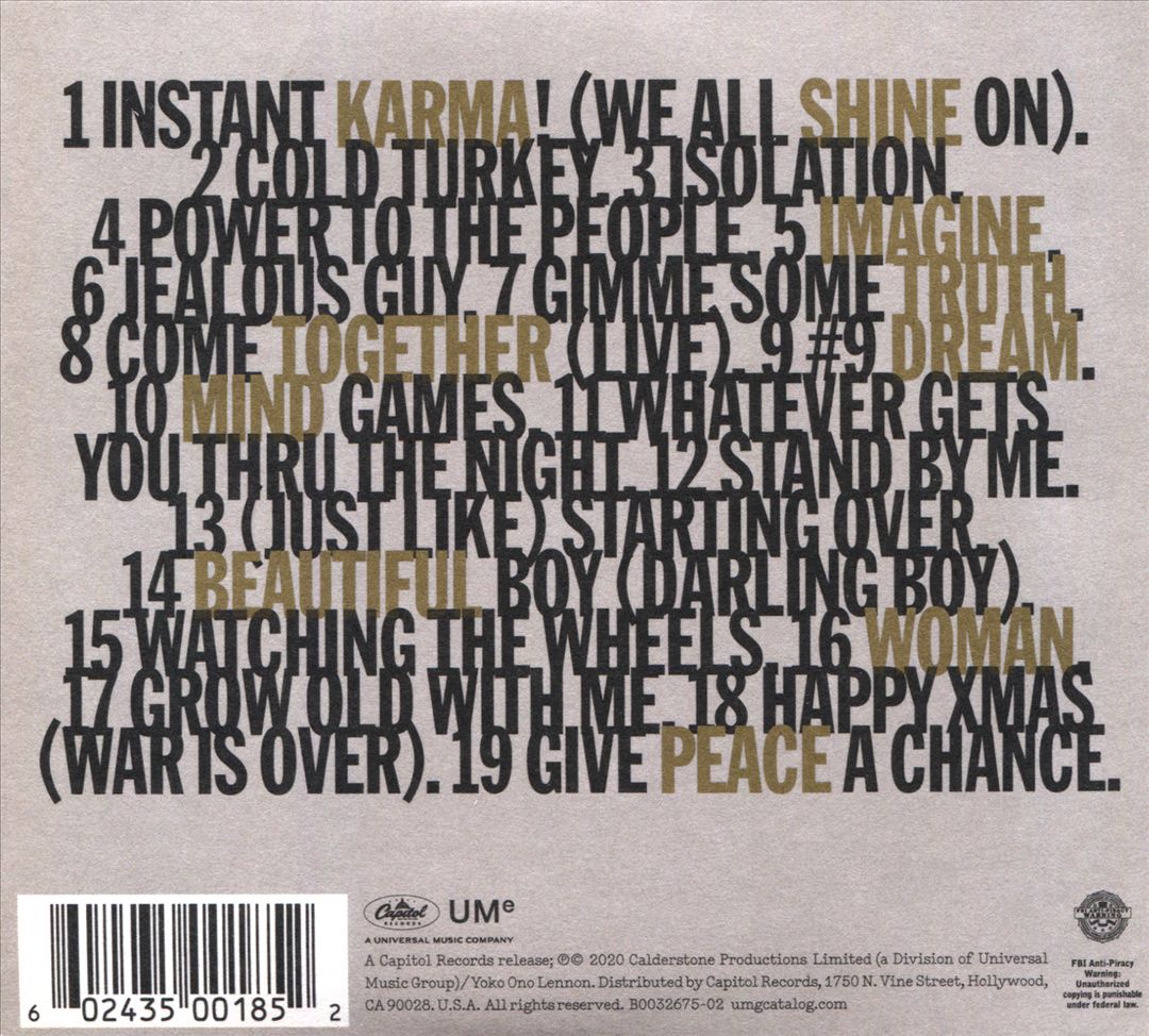 Gimme Some Truth [2020] cover art