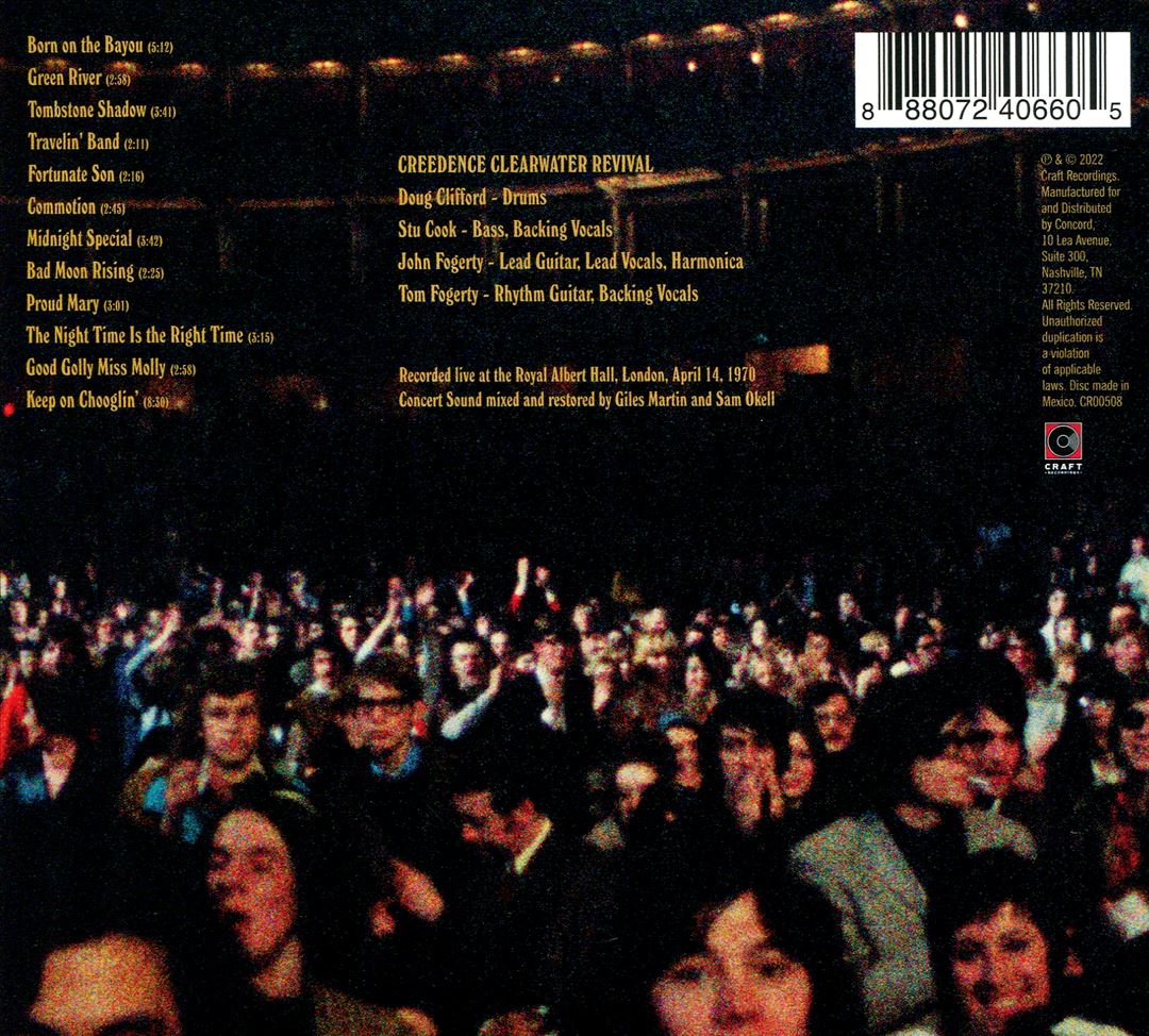 At the Royal Albert Hall, April 14, 1970 cover art