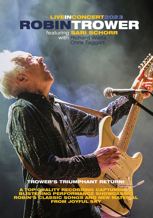 Robin Trower: Live  In Concert 2023 cover art