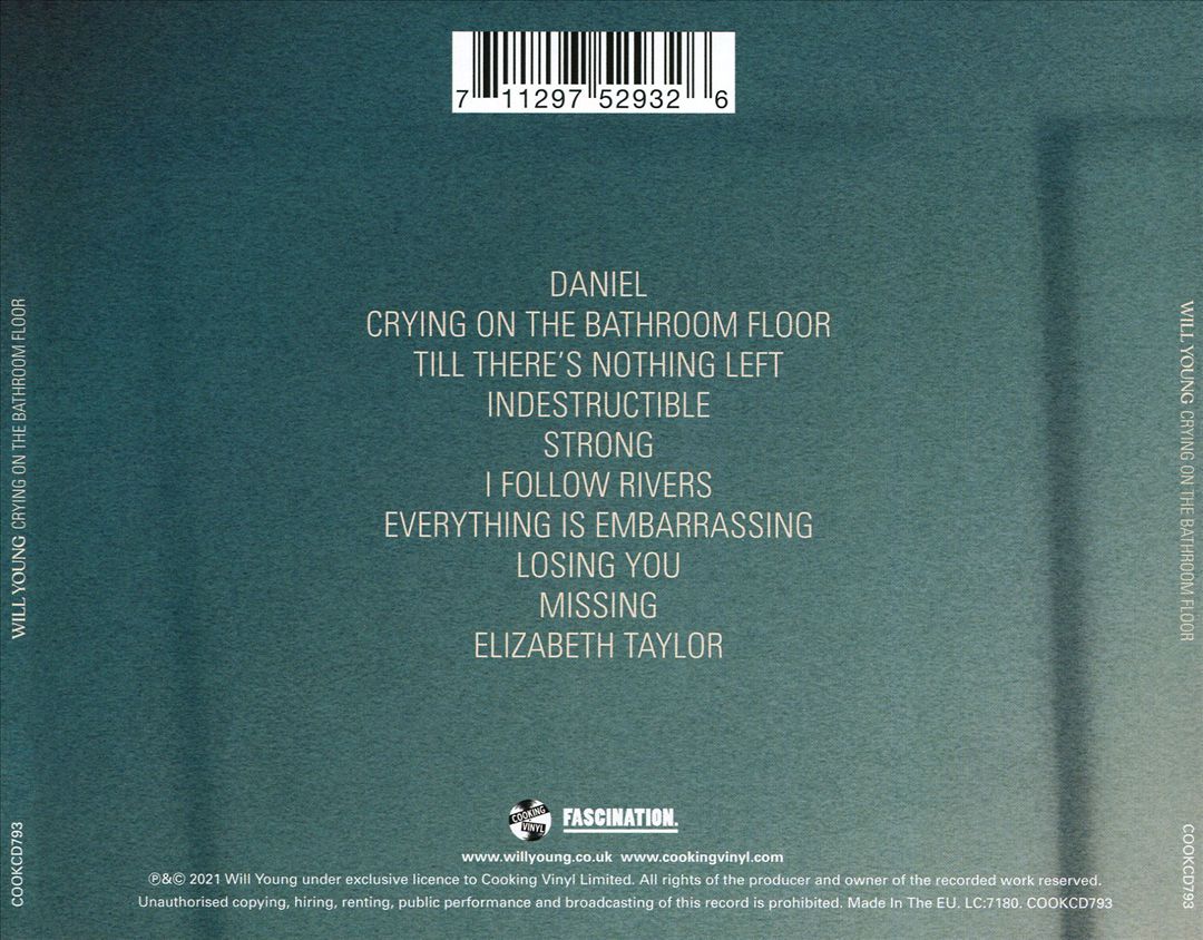 Crying on the Bathroom Floor cover art