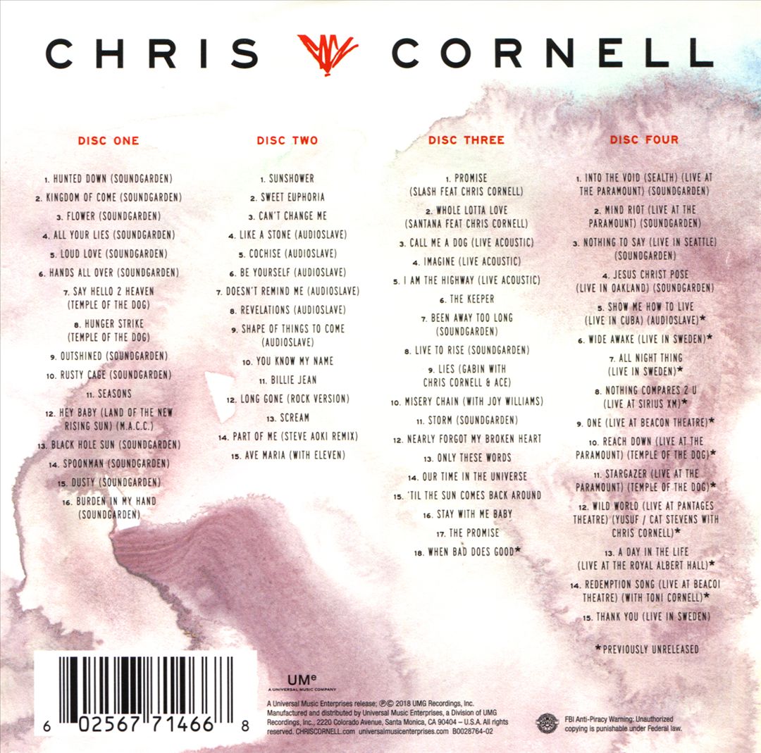 Chris Cornell [Deluxe Edition] cover art