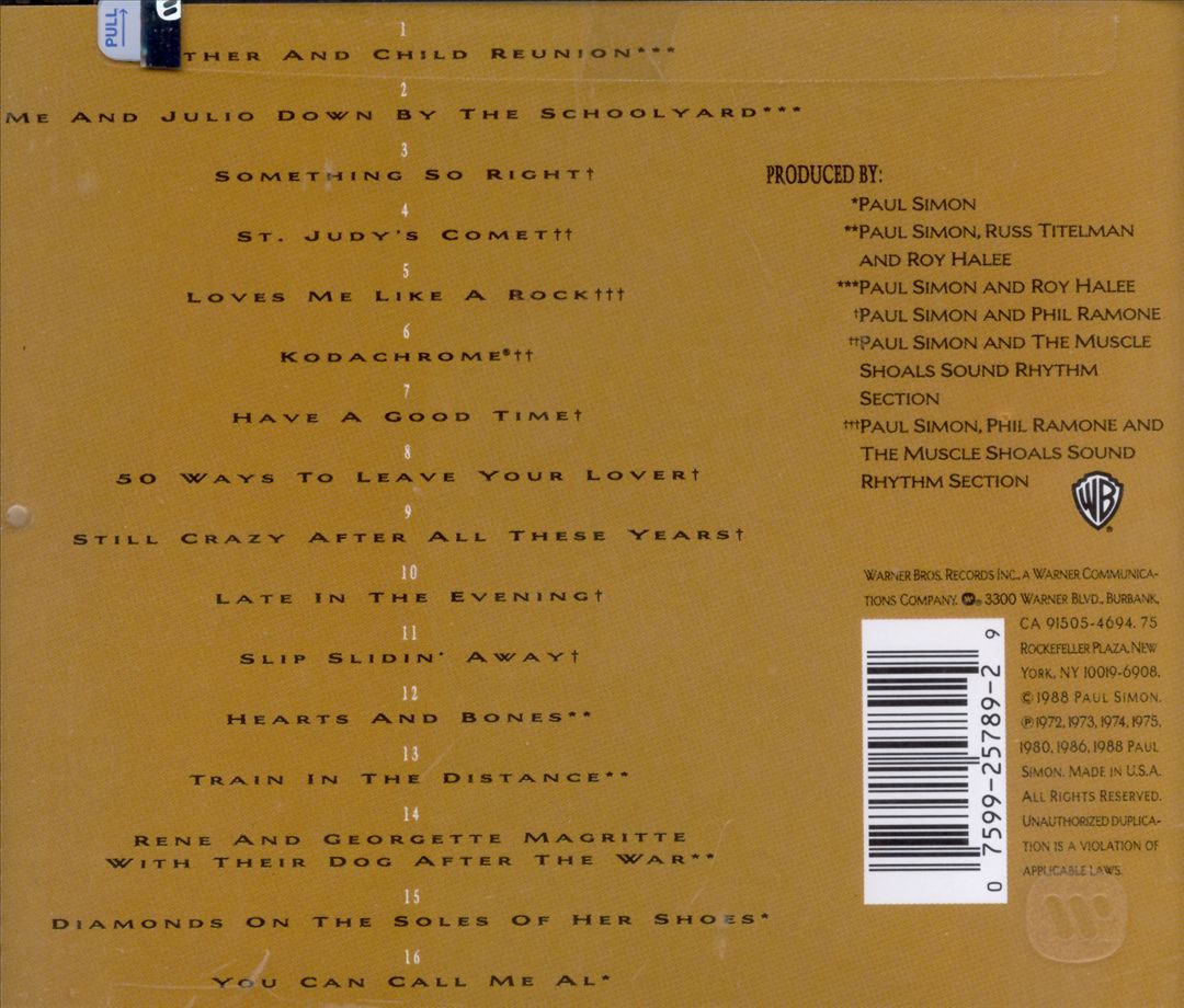 Negotiations and Love Songs 1971-1986 cover art