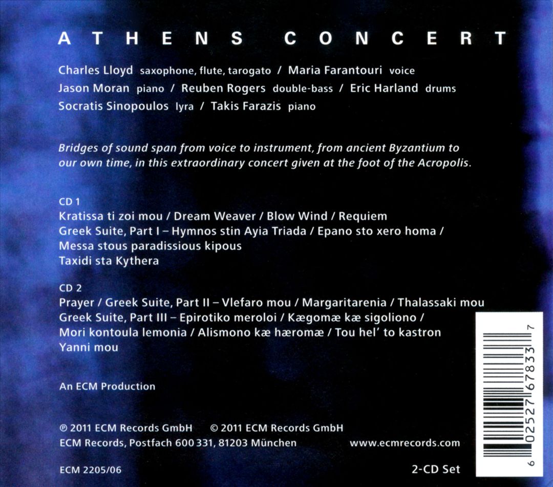 Athens Concert cover art