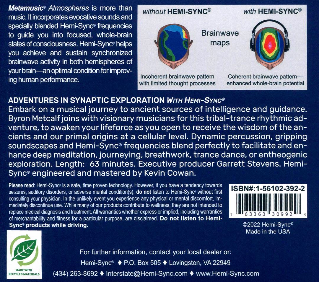 Adventures in Synaptic Exploration With Hemi-Sync® cover art