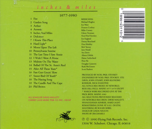 Inches & Miles cover art
