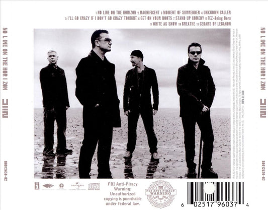 No Line on the Horizon cover art