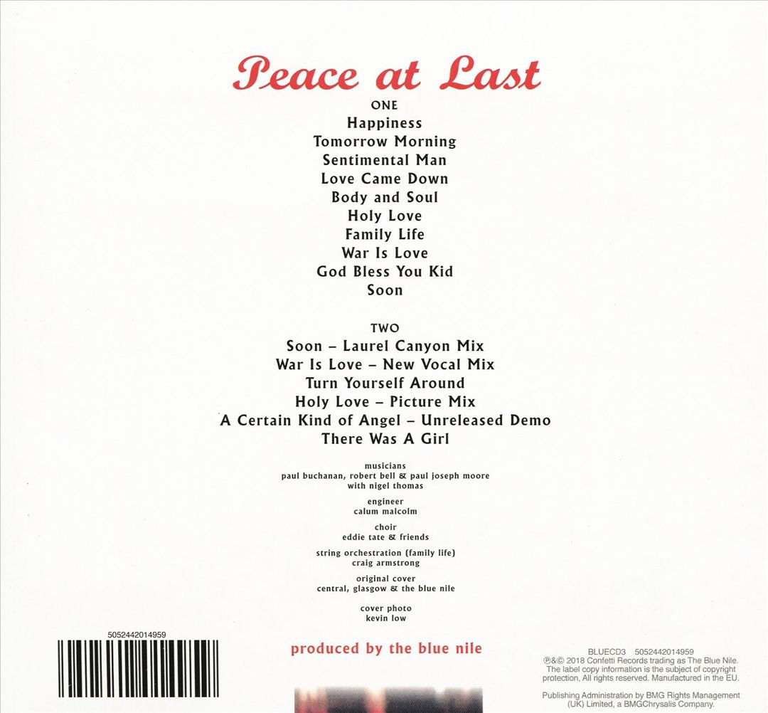 Peace at Last cover art