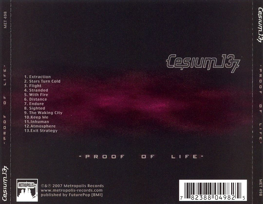 Proof of Life cover art