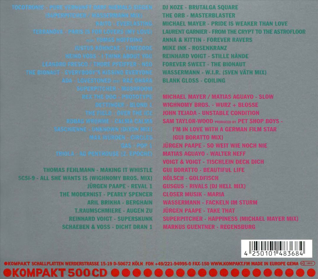 Kompakt 500 [Edit] cover art