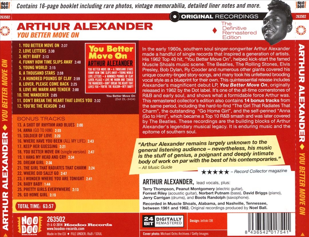 You Better Move On cover art