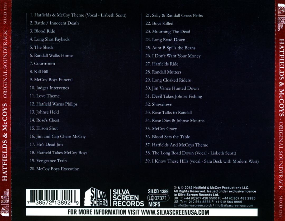Hatfields and McCoys [Original Soundtrack] cover art