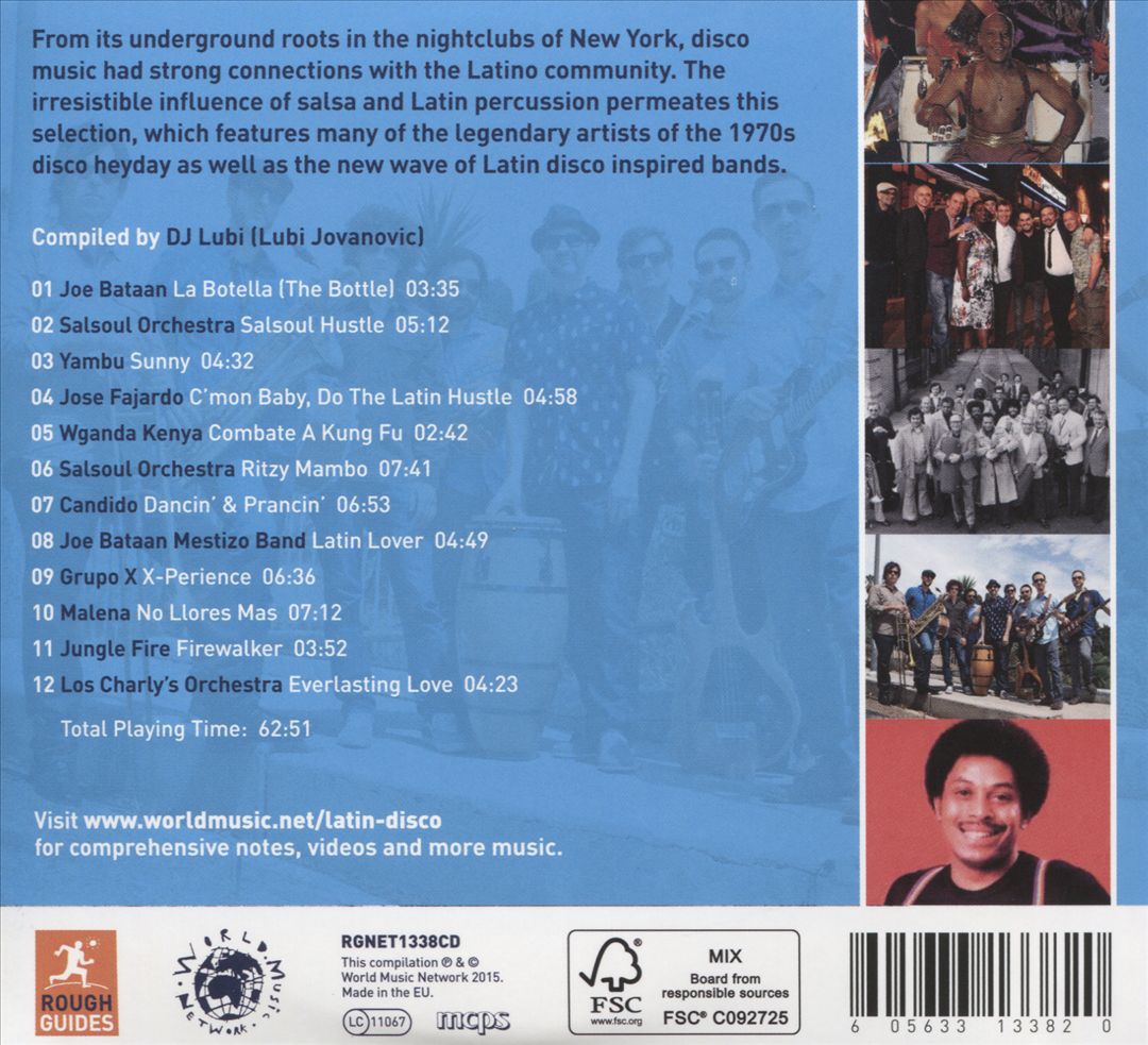 Rough Guide to Latin Disco cover art