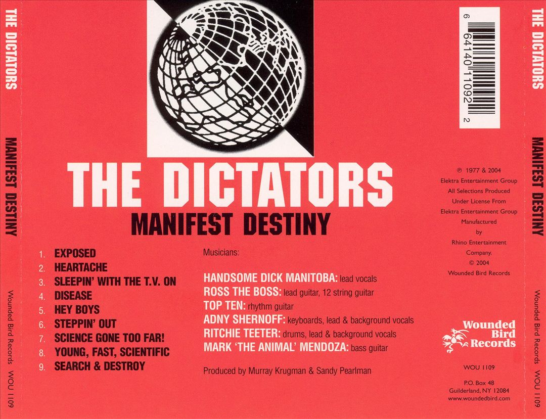 Manifest Destiny cover art