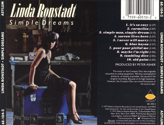 Simple Dreams cover art