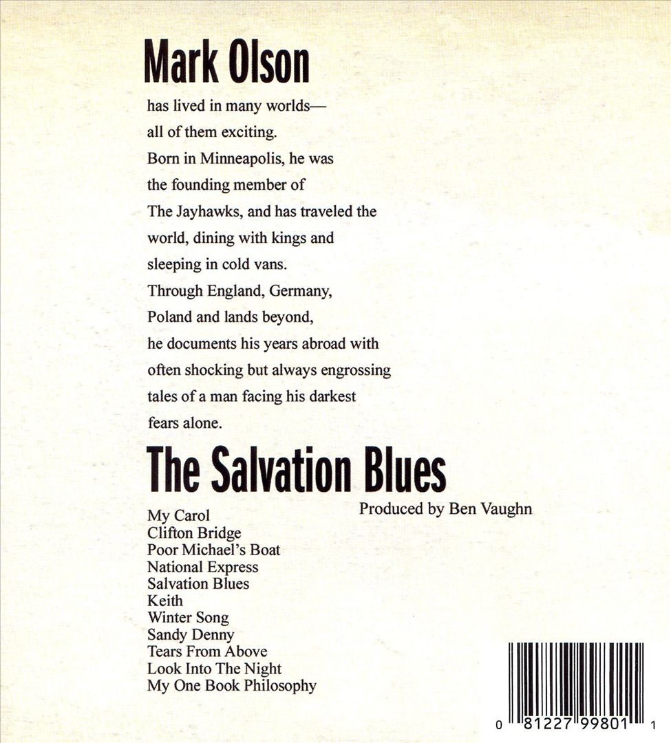 The Salvation Blues cover art
