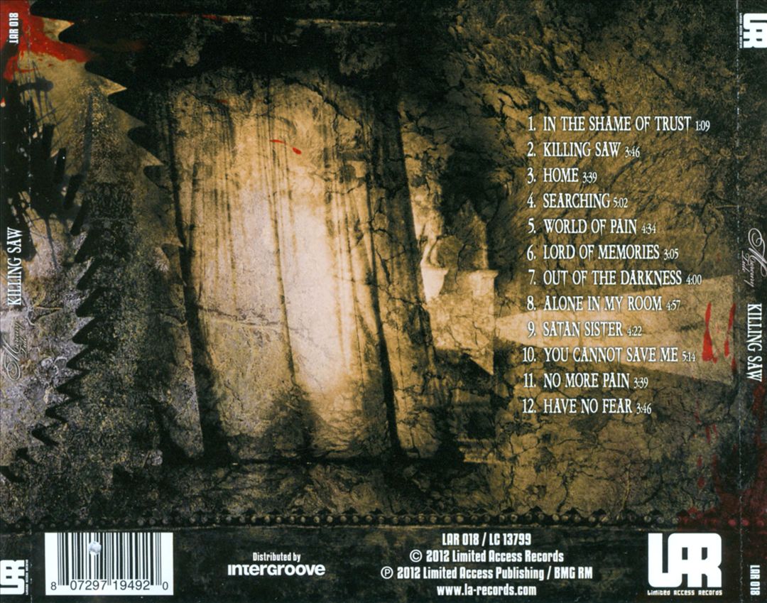 Killing Saw cover art