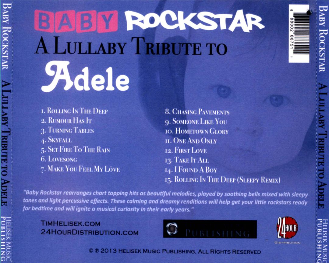 Lullaby Tribute to Adele cover art