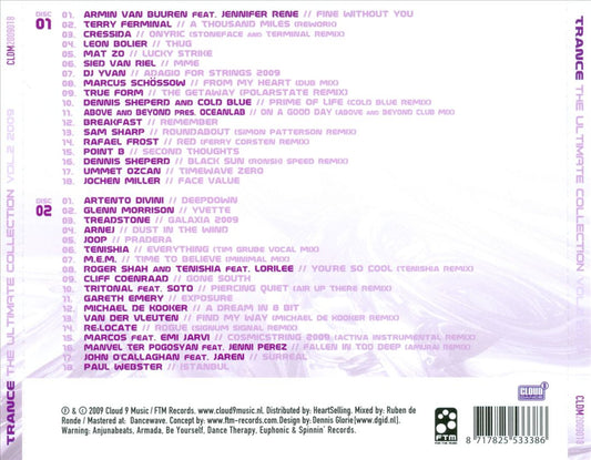 Trance Ultimate Collection 2009, Vol. 2 cover art