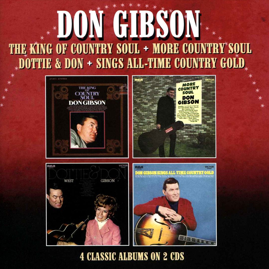 King of Country Soul/More Country Soul/Dottie & Don/Sings All-Time Country Gold cover art