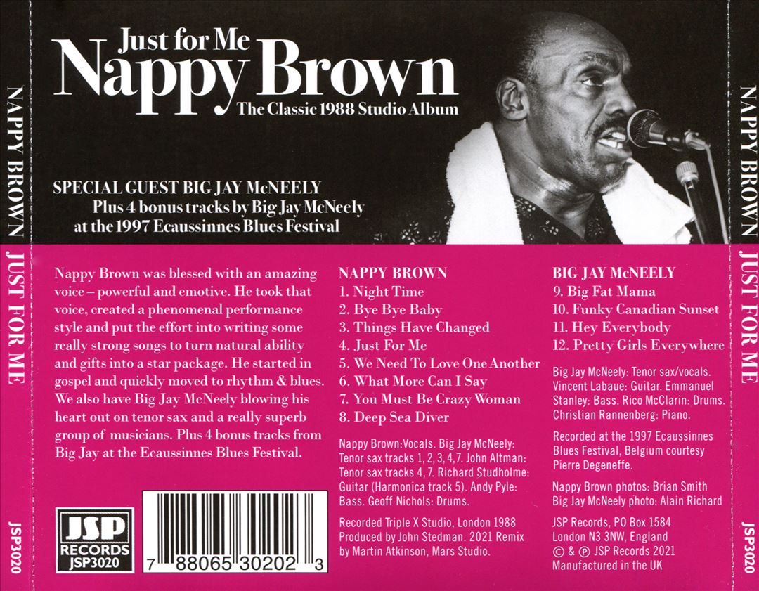 Just for Me [1998] cover art