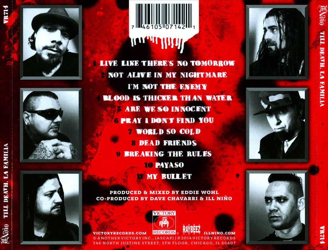 Till Death, La Familia cover art